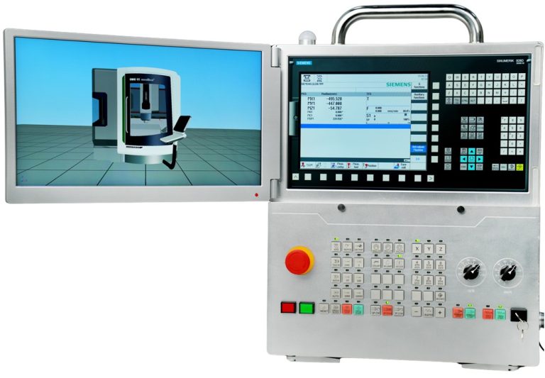 Universal CNC Simulator with Siemens Keyboard